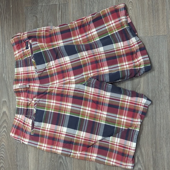 ❤️5/$25  Euc American Eagle Men Plaid Shorts - Picture 5 of 5